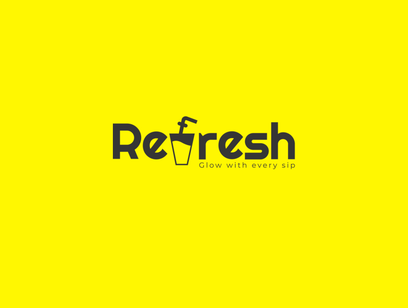 'Refresh' cafe Logo Design by Brandsign on Dribbble