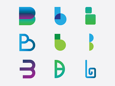 Letter B Logos