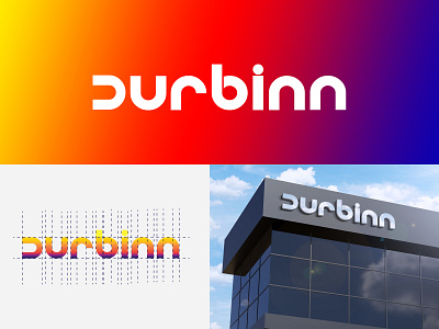 'DURBINN' Logo Design brand identity guidelines branding creative design creativelogo design graphicdesign logo logo designer logodesign logodesignlove logos logotype logotype design technology typeface wordmark wordmark logo