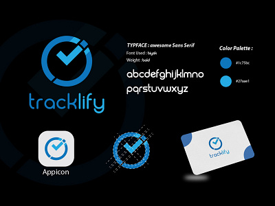 Time Tracking Logo - Tracklify