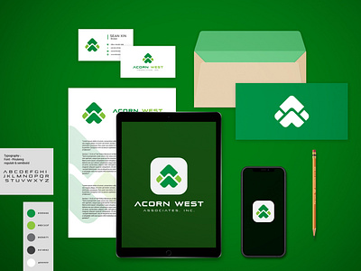 Acorn West Associates, Inc Logo and Branding