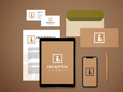 Minimal Law Firm Logo - Inceptiv Law