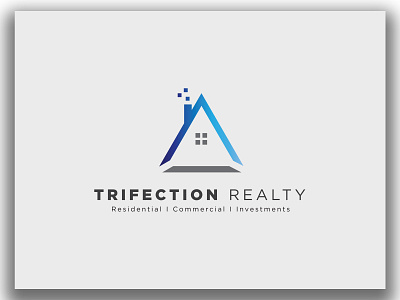 Real Estate Brokerage Logo Design - Trifection Realty