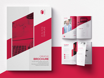 Corporate Brochure Template annual report booklet booklet design branding design brochure brochure design brochure layout brochure template business profile business proposal company logo company profile magazine design