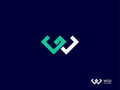 WGD letter logo design