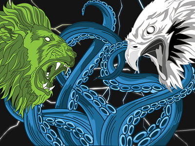 The Beasts beasts branding energydrinks graphic design illustration illustrator monster vector