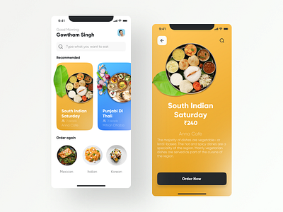 Indian Food Delivery App