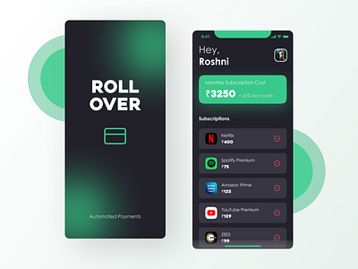 Roll Over Subscription App