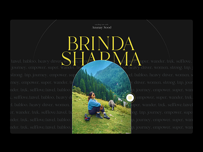 Brinda Sharma serif website web design web ligature serif fonts aesthetic