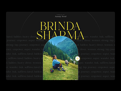 Brinda Sharma aesthetic ligature serif serif fonts web web design website