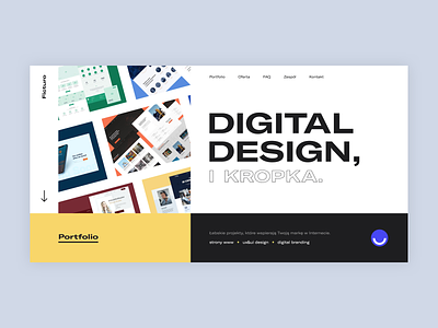 Ficturo | Website animation design illustration uidesign ux uxdesign web webdesign website website design