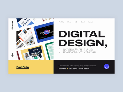 Ficturo | Website animation design typography uidesign ux uxdesign web webdesign website website design