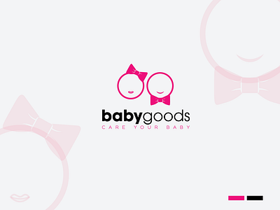 Cute Baby Logo Design Vector For Baby Shop By Md Nazmus Sakib On Dribbble