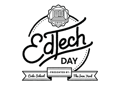 EdTech Day 2015 branding edtech 2015 education technology typography