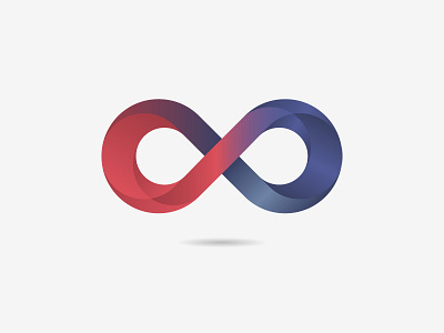 Infinity design graphic design logo vector