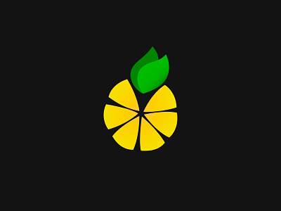 Lemon branding design graphic design illustration lemon logo orange vector