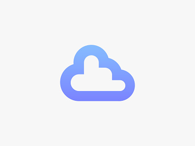 Cloud and Shaka branding design graphic design illustration logo vector