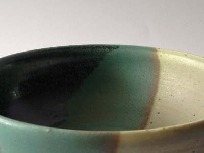 New bowl ceramics glaze hand made pottery