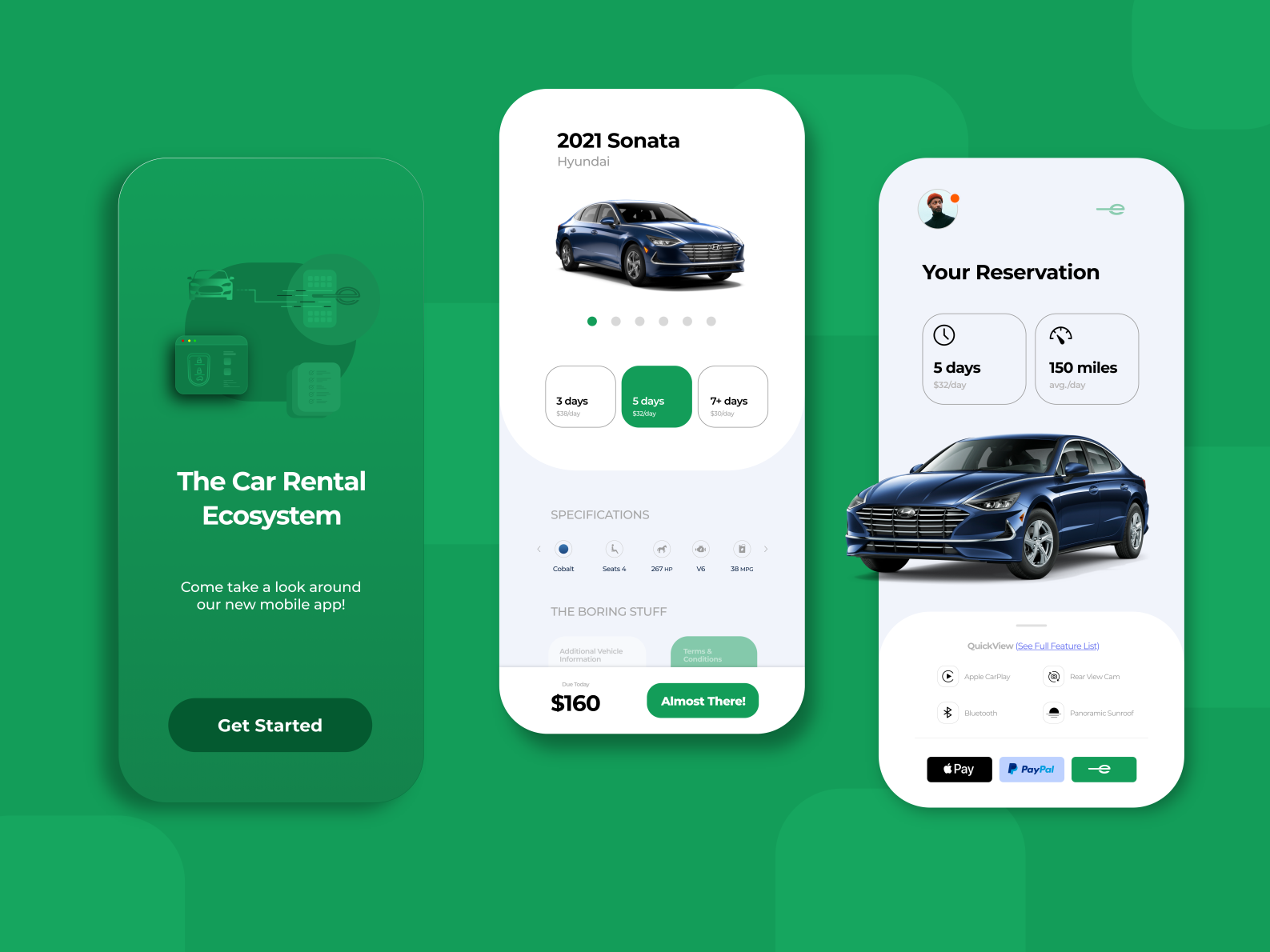 Enterprise Car Rentals Mobile App Redesign by Jordan Russ on Dribbble