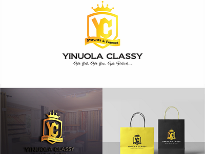 Yinuola Classy art branding design icon illustration lettering logo typography vector