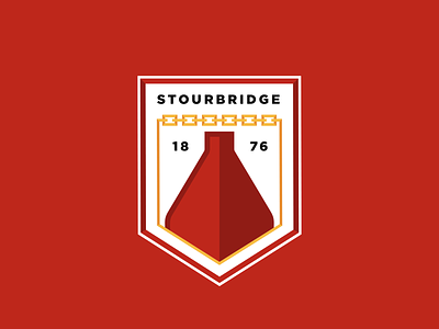 Stourbridge Football Club badge brand branding crest design football graphic design icon identity logo team