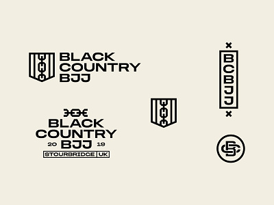 Black Country BJJ Experimentation / V1 brand branding design graphic design icon identity logo monogram