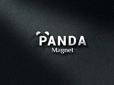 Flat Logo design For Panda Magnet Company 3d aesthetics armywillwaitforbts brand design branding creative designers flatlogo grafischontwerper graphic design interiordesign logo logodesign logoontwerper minimal newpringleslogo platlogo vector