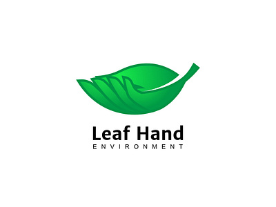 Leaf Hand Environment brand design brand identity brand identity design branding energy enviroment go green green hand icon leaf logo vector