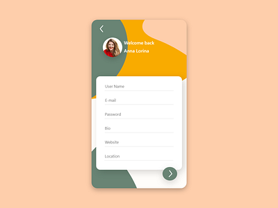 settings app dailyui design ui ux web