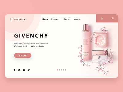 landing page