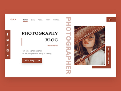 Landing page photography