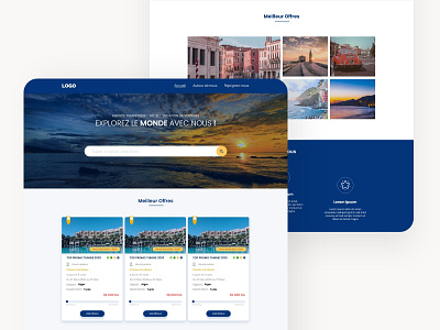 landing page web design