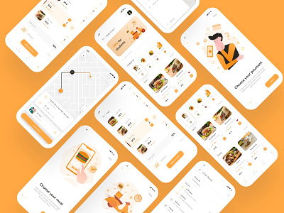 food delivery app dailyui design food food delivery app ui ui design ux ux design