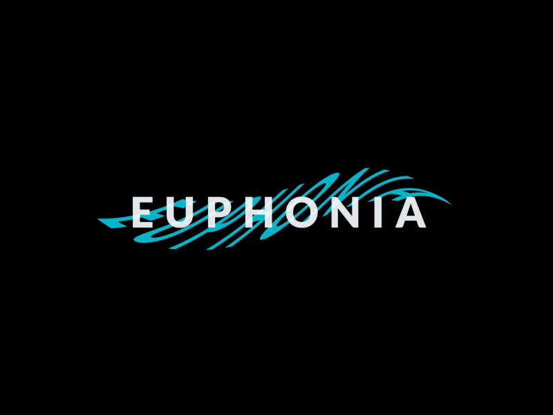 Euphonia Logo animated logo brand identity branding corporate design kinetic logo motion naming