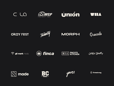 Logofolio Collection by Made behance behance project black and white black logo brand design branding collection graphic design graphicdesign logo logo collection logo design logodesign logos logotype marks symbol trademark typography