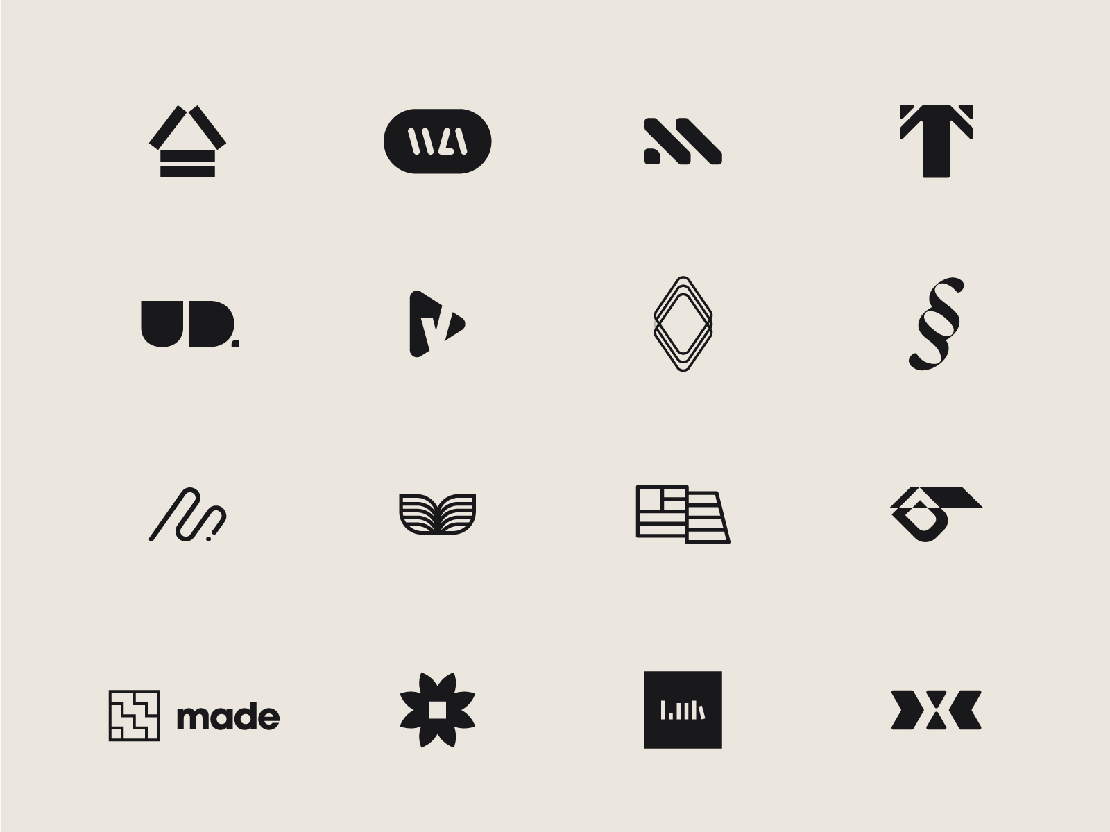 Logofolio Collection by Made by made. on Dribbble