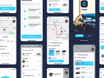 Cargo - Car Booking & Sharing App - v01