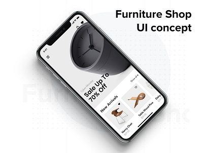 Furniture mobile UI concept app concept furniture app furniture store interface kit material mobile template ui ui kit