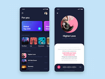 Music Store UI mobile concept by HoangPts on Dribbble