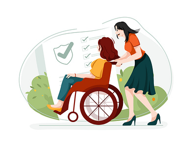 Disability insurance Illustration