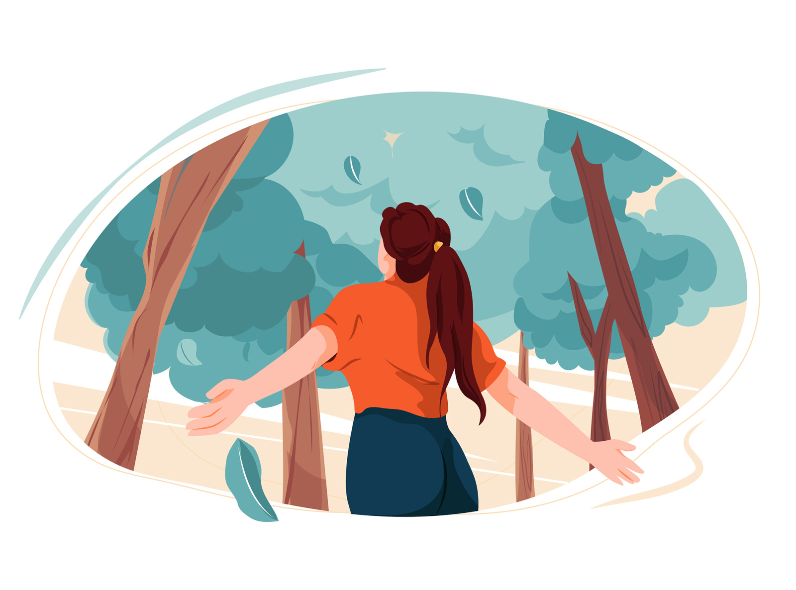 Clean Air Illustration Concept by HoangPts on Dribbble