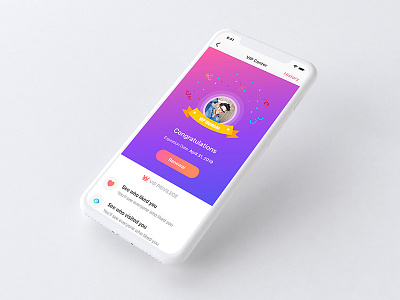 VIP Center UI mobile for Dating App