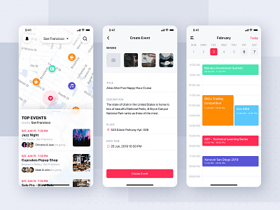 Jazam - Social mobile app UI Kit