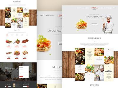 Restaurant Website Landing Page