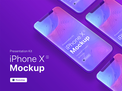 [FREE PSD] iPhone XS app mobile showcase Mock-Up display hero mockup phone psd responsivei retina screen screens showcase website