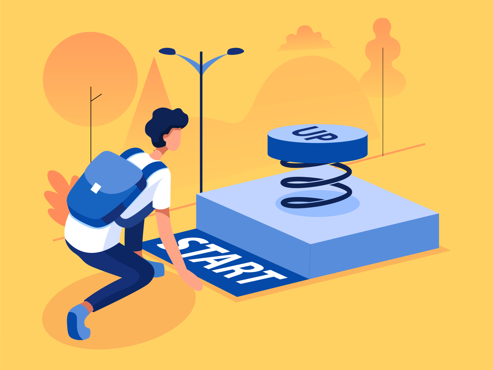 Startup Business illustration concept by HoangPts on Dribbble
