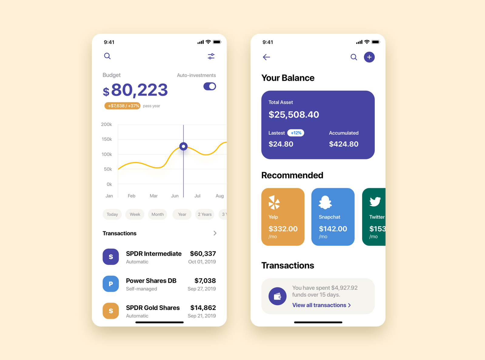 My Wallet Mobile App UI Kit Template by HoangPts on Dribbble