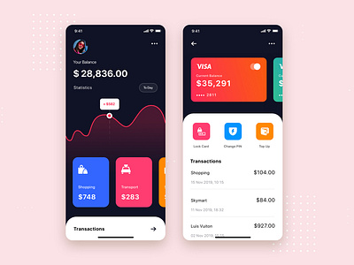 Bank App UI Kit Template