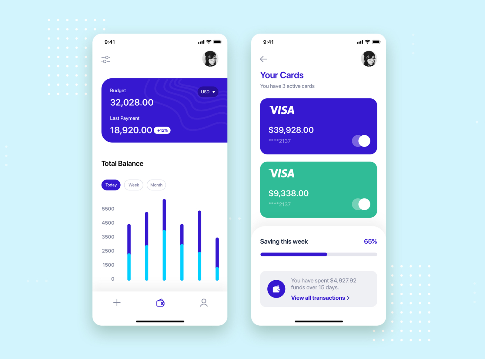 My Wallet Mobile App Ui Kit Template By Hoangpts On Dribbble