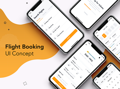 Flight Search UI Concept app booking flight hotel kit mobile sketch template ticket tour travel trip ui vacation